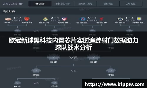 欧冠新球黑科技内置芯片实时追踪射门数据助力球队战术分析